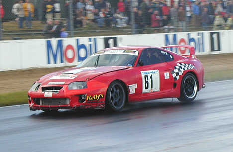 Bjørn Henning Bøe og Supra'en var med da Jyllands-Ringen blev udvidet til sit nuværende format i 2003-udgaven af Grand Prix Danmark.
